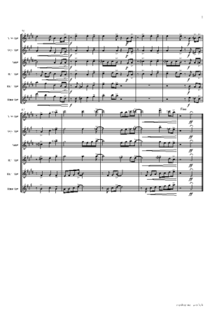 Ding dong merrily on high – Christmas – Swing – Saxophone Quartet