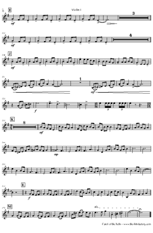 Carol of the Bells – Pentatonix style – String Quintet