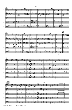 Carol of the Bells – Pentatonix style – String Orchestra