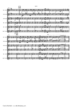 Carol of the Bells – Pentatonix style – Saxophone Trio