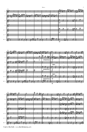 Carol of the Bells – Pentatonix style – Flute Quintet