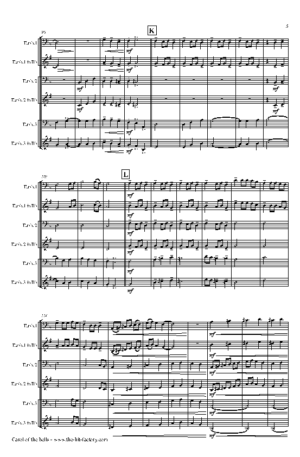 Carol of the Bells – Pentatonix style – Euphonium Trio