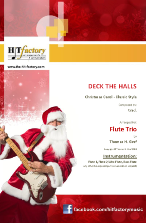 Deck the halls – Christmas Carol Polyphonic – Flute Trio