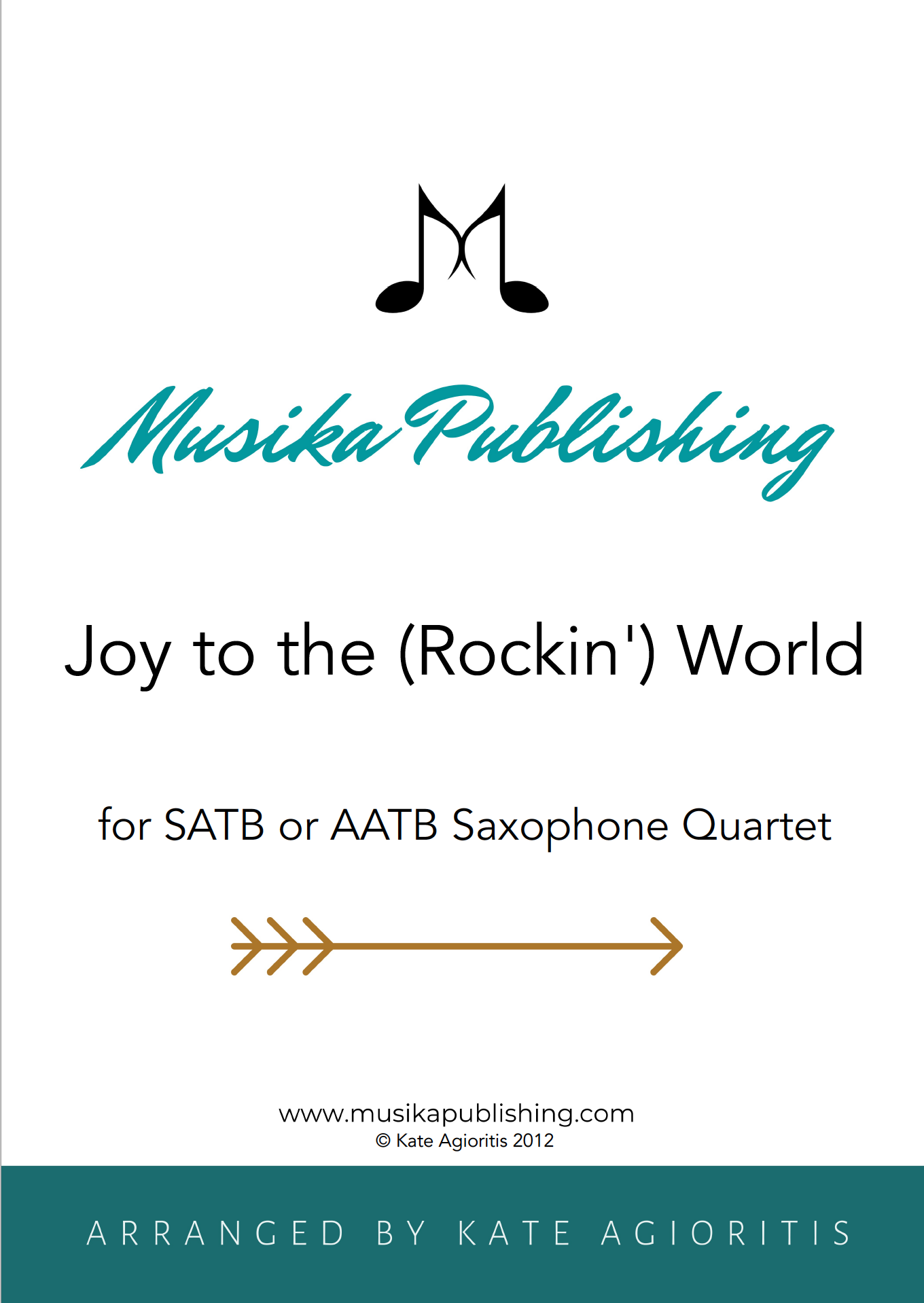 Joy to the (Rockin') World - Saxophone Quartet