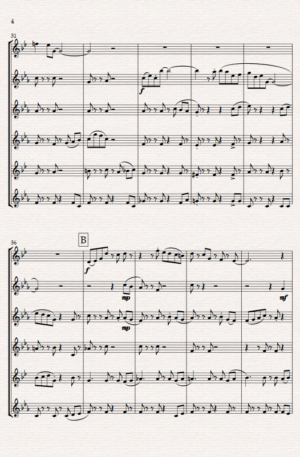 “Espionage” For Clarinet Choir