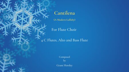Cantilena for flute choir