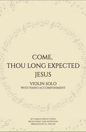 Come, Thou Long Expected Jesus Web Cover