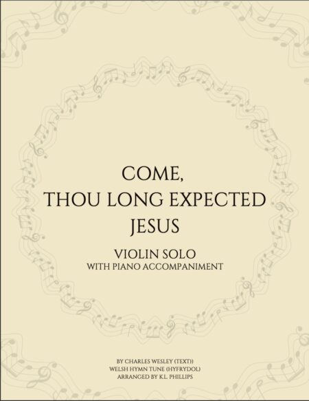 Come, Thou Long Expected Jesus Web Cover