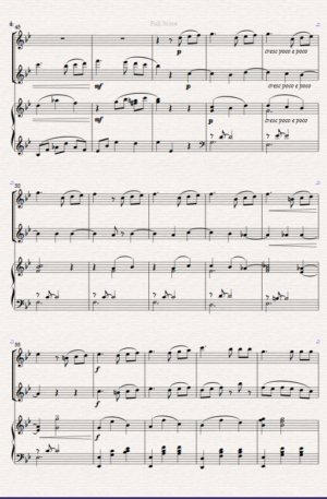 “Valse Op.15” Rimsky- Korsakov- for Flute Duet and Piano