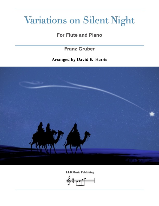 Variations on Silent Night for Flute and Piano