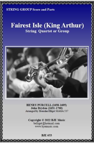 Fairest Isle (King Arthur) – String Quartet or Group