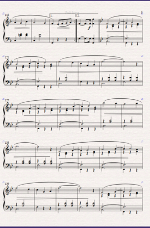 “Je Te Veux” E. Satie for Solo Piano- Simplified Version- Intermediate