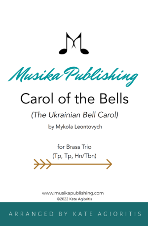 Carol of the Bells (Ukrainian Bell Carol) – Brass Trio