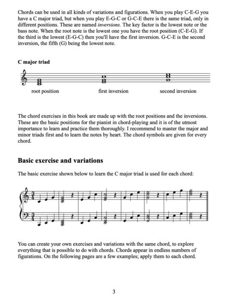 Chords and scales for all keyboard instruments