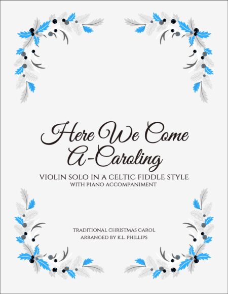 Here We Come A-Caroling web cover