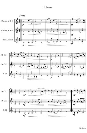 Matteo Firmi – Old Dances (Clarinet Trio)