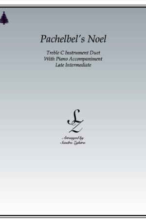 Pachelbel’s Noel – Instrument Duet & Piano Accompaniment