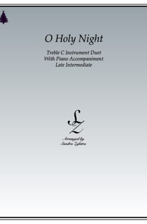 O Holy Night – Instrument Duet & Piano Accompaniment