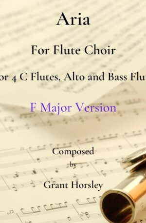 “Aria” for Flute Choir- F major version