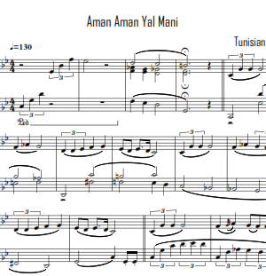 Aman Aman – آمان آمان (Piano solo)
