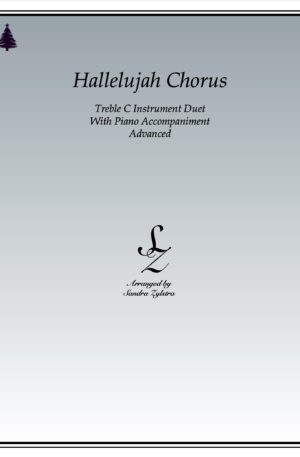 Hallelujah Chorus – Instrument Duet & Piano Accompaniment