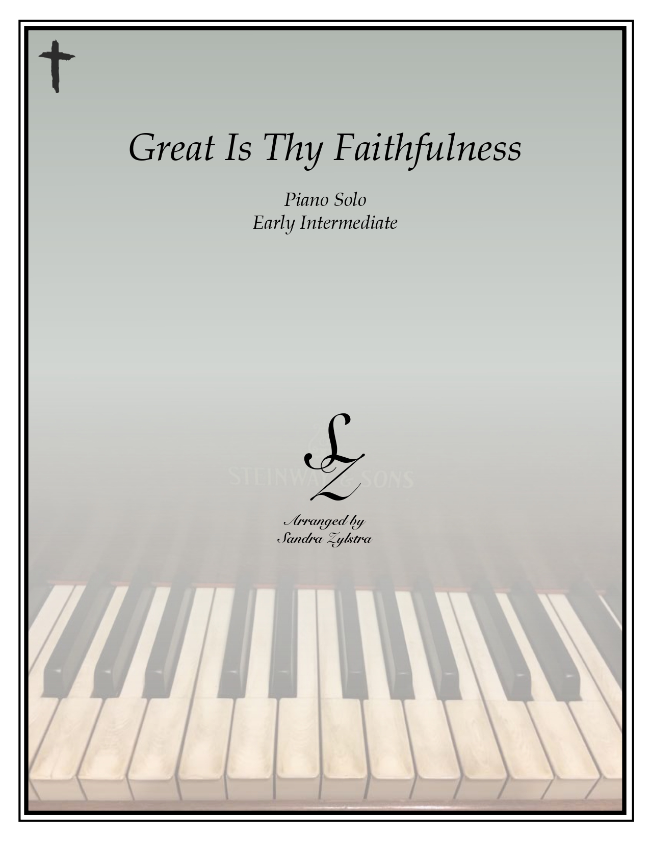 Great Is Thy Faithfulness early intermediate piano cover page 00011
