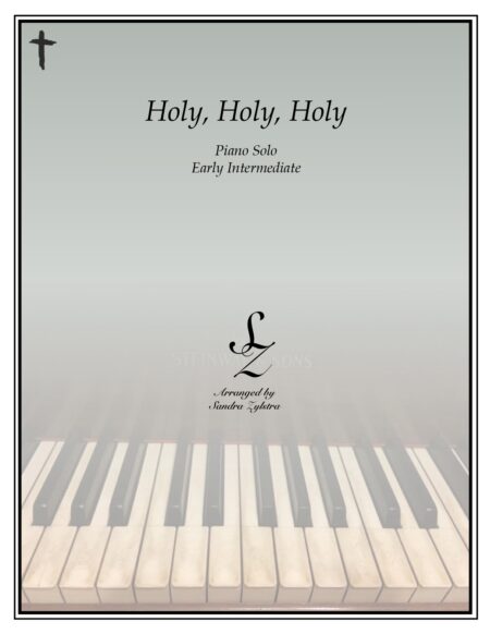 Holy Holy Holy early intermediate piano cover page 00011