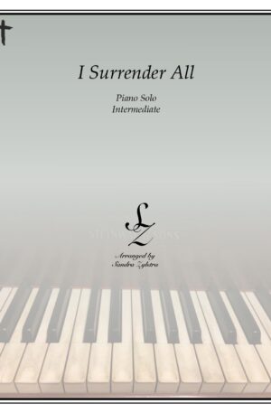 I Surrender All -Intermediate Piano Solo