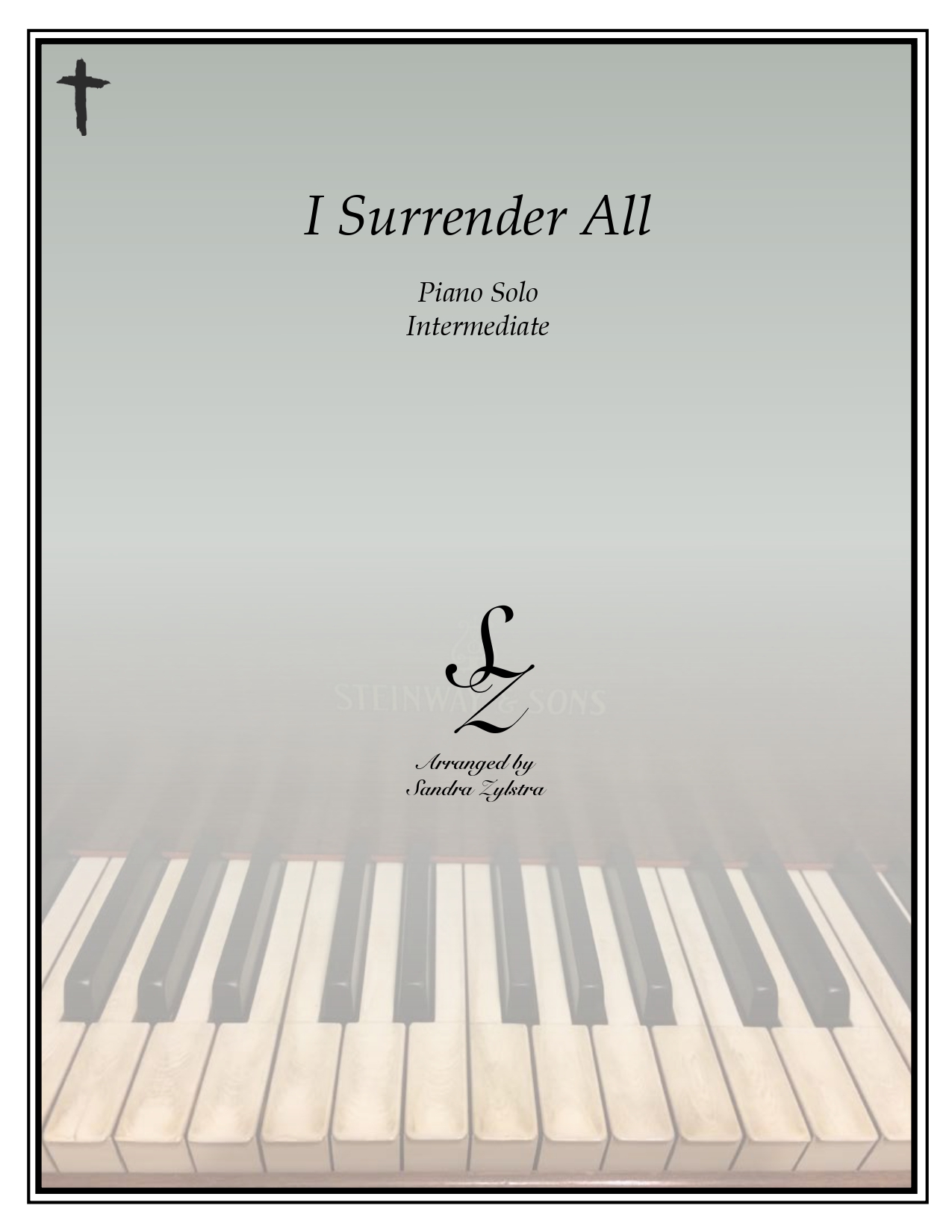 I Surrender All intermediate piano cover page 00011