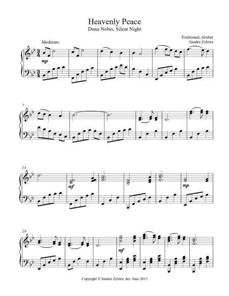Heavenly Peace intermediate piano page 00021