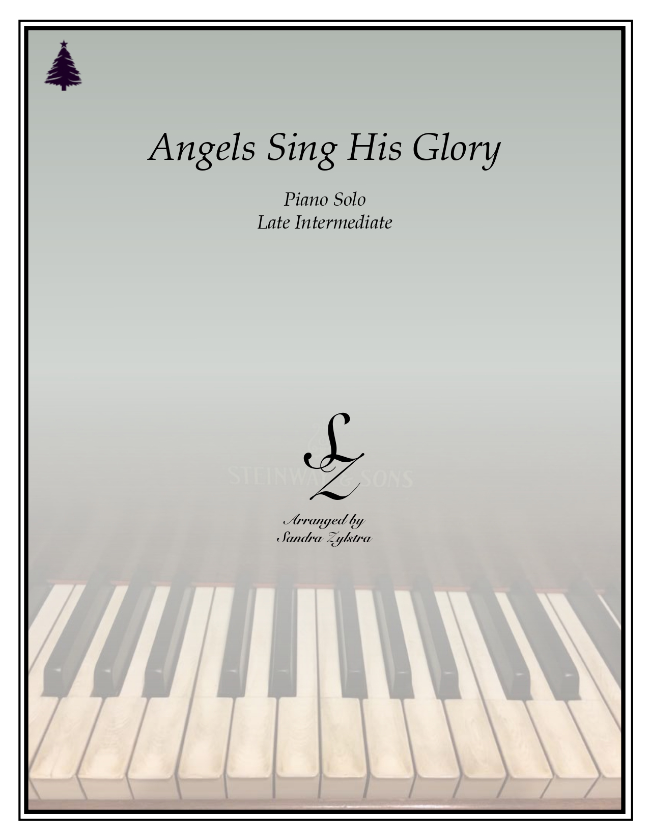 Angels Sing His Glory late intermediate piano cover page 00011