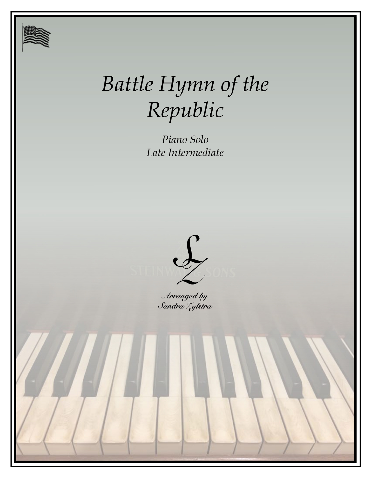 Battle Hymn Of The Republic late intermediate piano cover page 00011