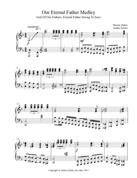 Our Eternal Father late intermediate piano cover page 00021