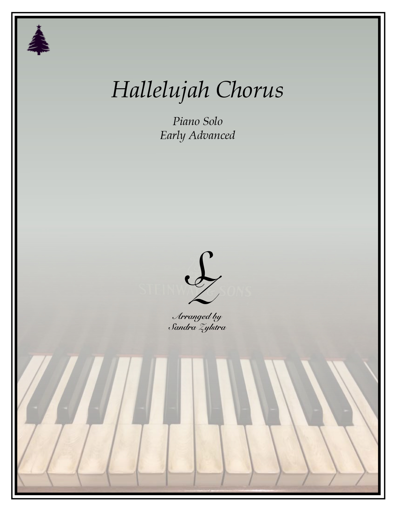 Hallelujah Chorus early advanced piano cover page 00011