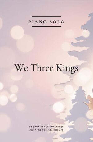 We Three Kings Piano Web Cover