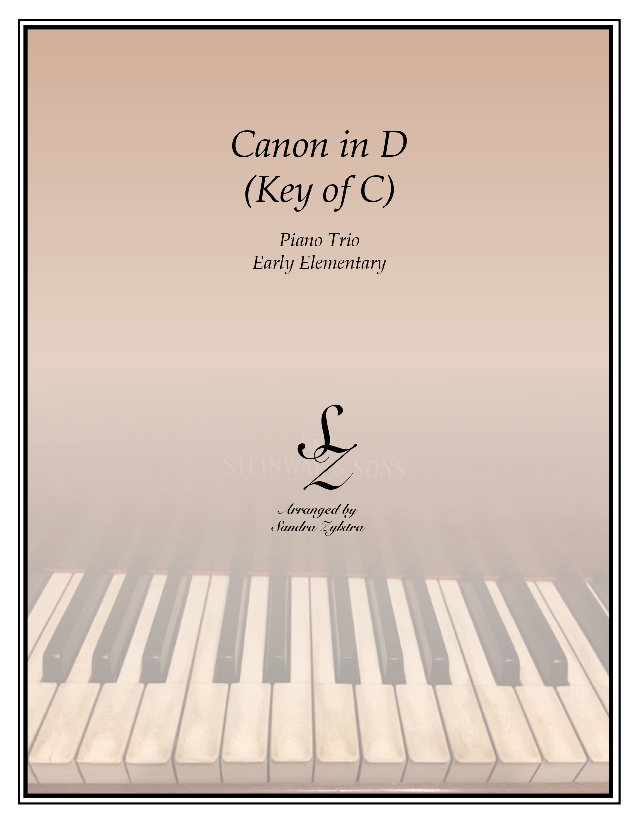 Canon In D key of C trio parts cover page 00011
