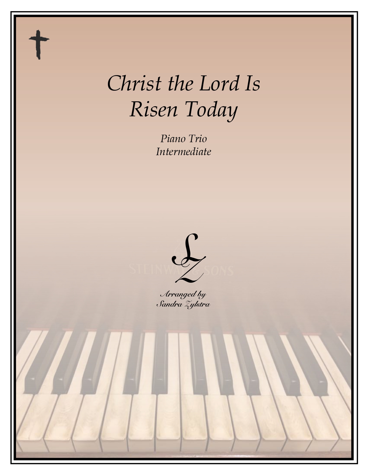 Christ The Lord Is Risen Today trio parts cover page 00011