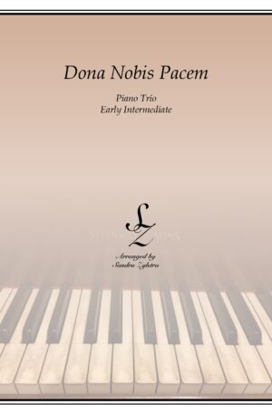 Dona Nobis Pacem – Piano Trio (1 Piano, 6 Hands)