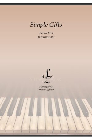 Simple Gifts – Piano Trio (1 Piano, 6 Hands)