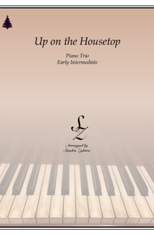 Up On The Housetop – Piano Trio (1 Piano, 6 Hands)