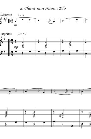 Sonata No.2 for B Flat Clarinet and Piano