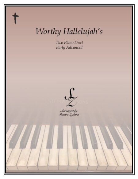 Worthy Hallelujahs Duet cover page 00011
