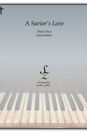A Saviors Love intermediate duet cover page 00011