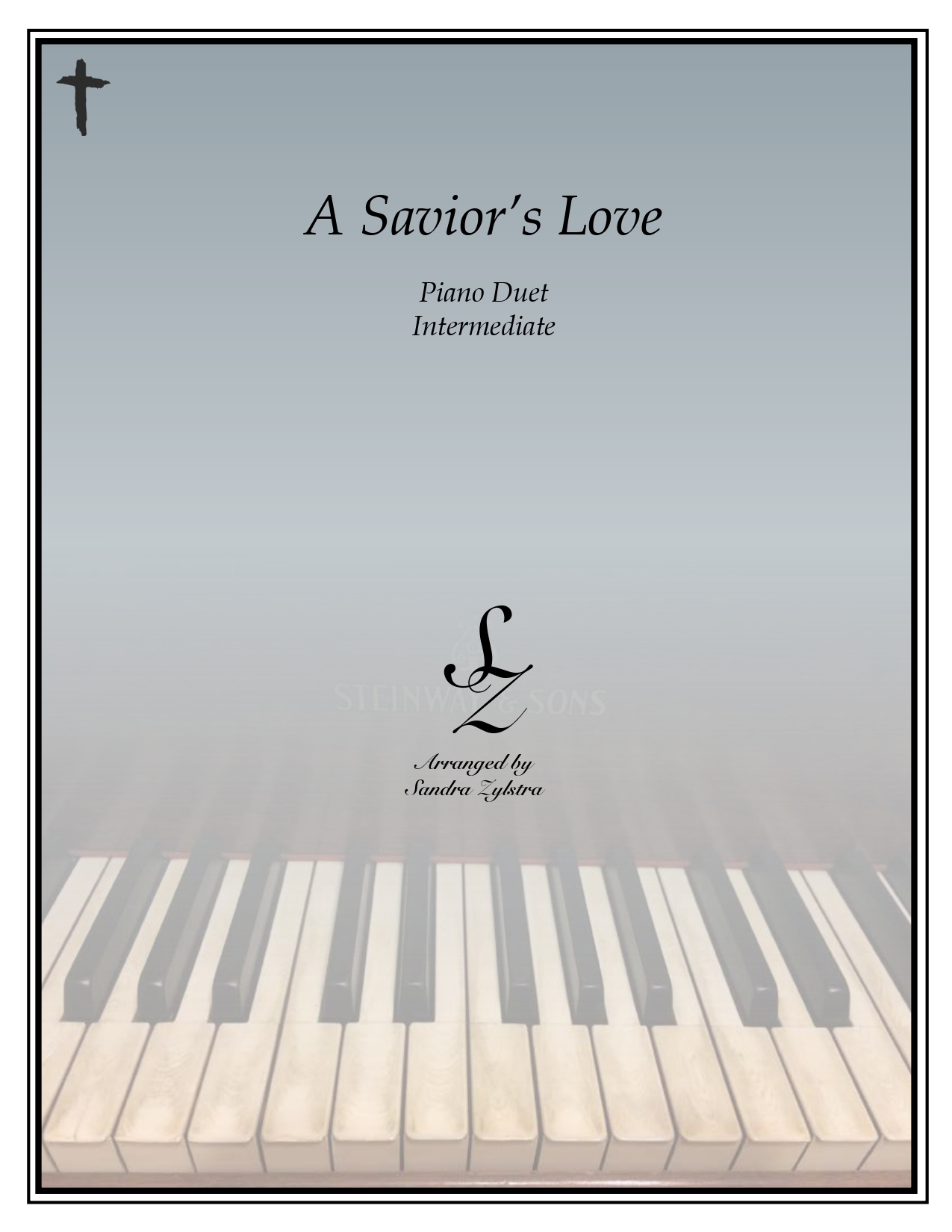 A Saviors Love intermediate duet cover page 00011