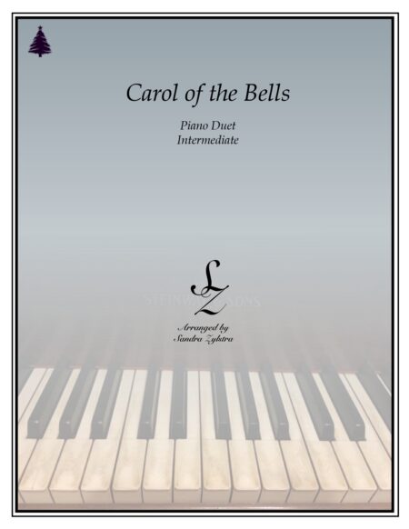 Carol Of The Bells intermediate duet cover page 00011