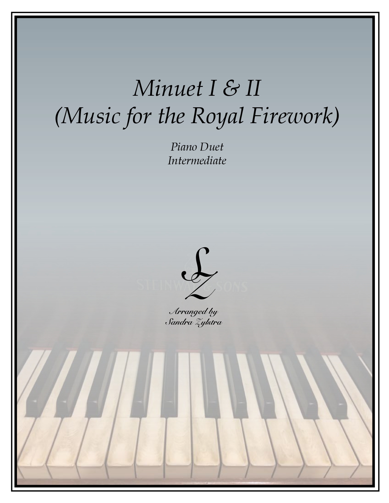 Minuet I II intermediate duet cover page 00011