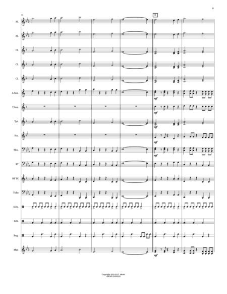 Passive Chorale and Frolic score SMMP JPEG 8