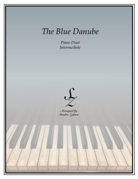 The Blue Danube intermediate duet cover page 00011