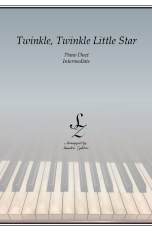 Twinkle, Twinkle Little Star -Intermediate Piano Duet