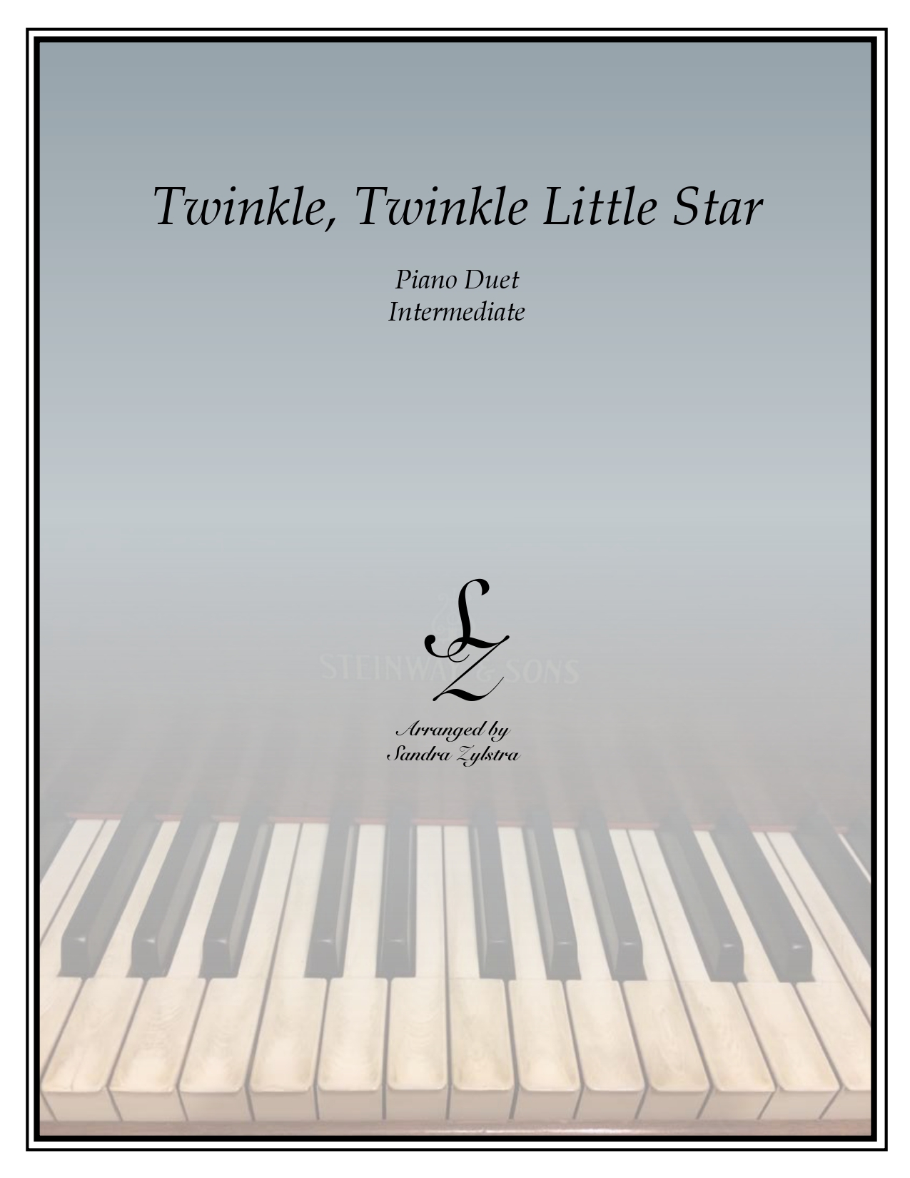 Twinkle Twinkle Little Star intermediate duet cover page 00011